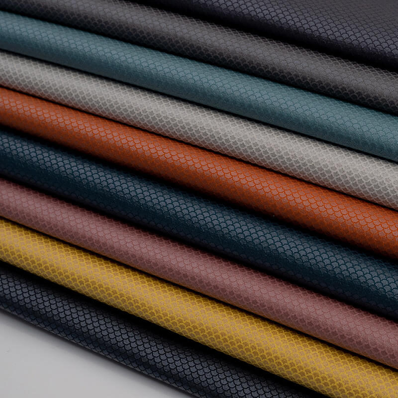Foil Sofa Polyester PU Leather Fabric for Sofa Wholesale Supplier 4
